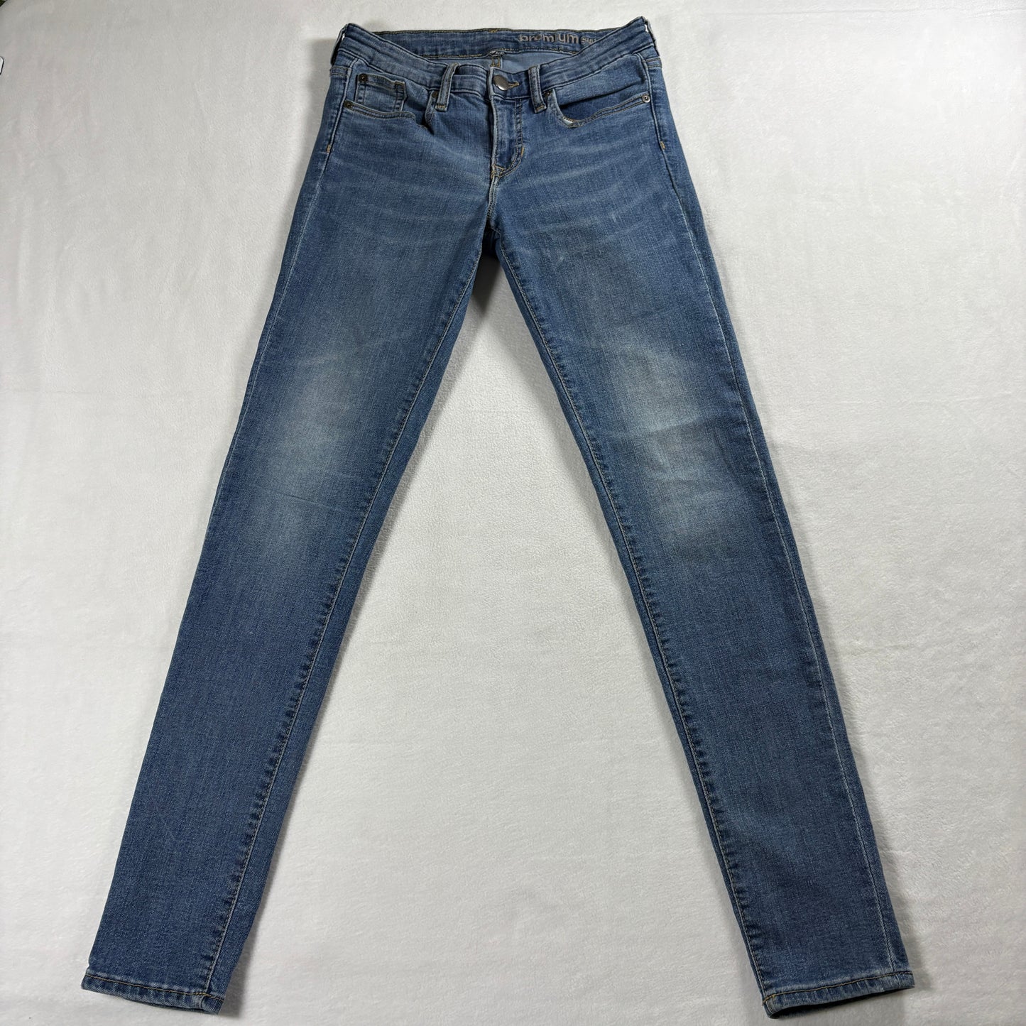 GAP Jeans Womens 29x30 Premium Super Skinny Stretch Denim Blue Casual Fit Comfy
