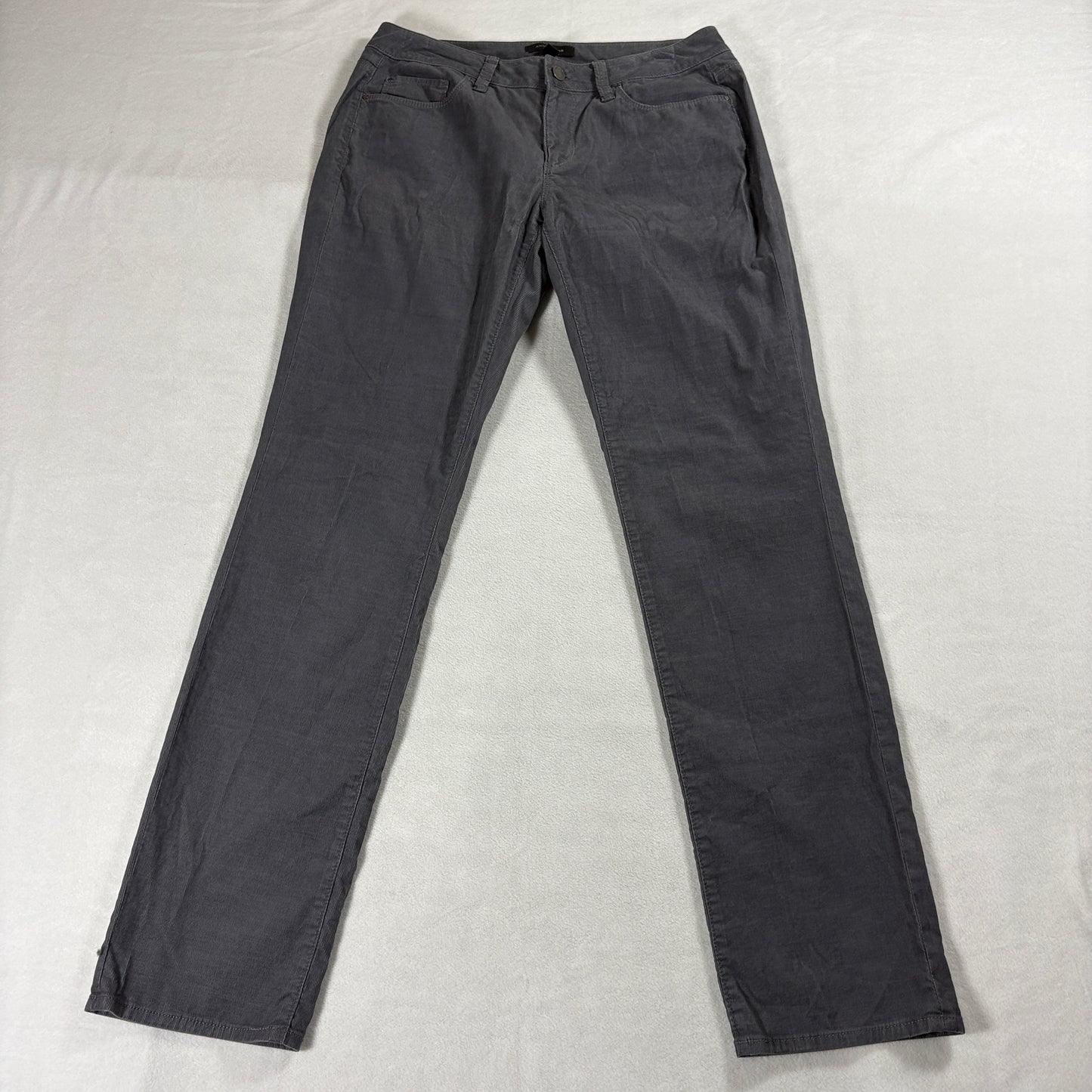 Slim Curvy Fit Jeans Ann Taylor Tag 6 Fits Like 30X31 Gray Stretch Denim Pants