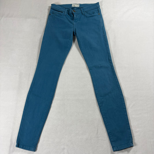 Skinny Stretch Jeans Current Elliott Tag 26 Fits Like 27X30 Blue Ankle USA Denim