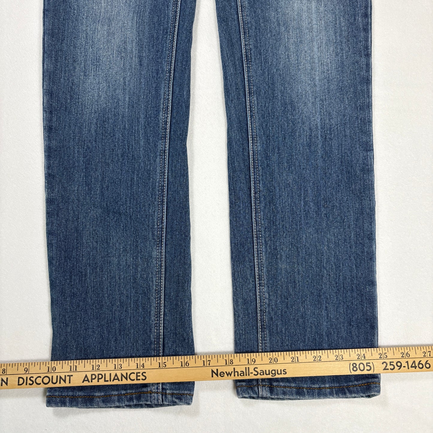 Earl Jean Jeans Women’s Size 6 Bootcut Distressed Blue Denim Stretch Casual