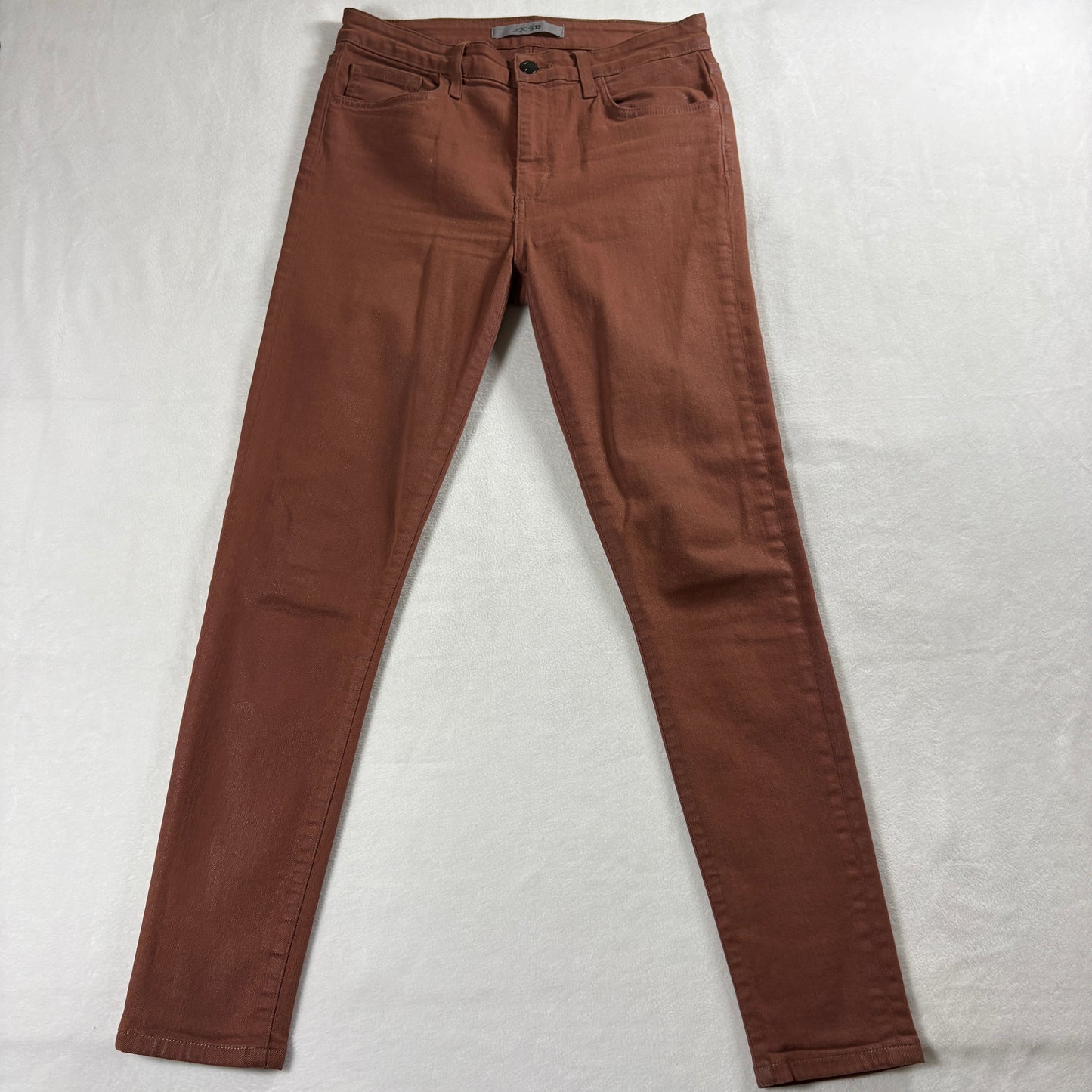 Joes Jeans Womens 28 Saddleback Brown Skinny Stretch Y2K Retro Denim Pants Slim!!