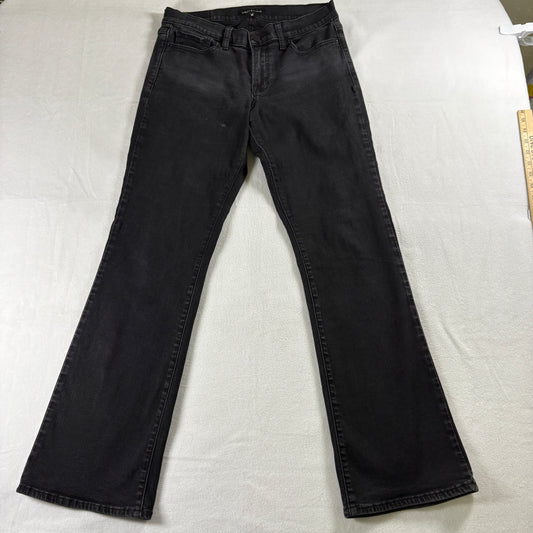 Lucky Brand Jeans Womens 8/29 R Black Bootcut Stretch Retro Y2K Denim Vintage Wm