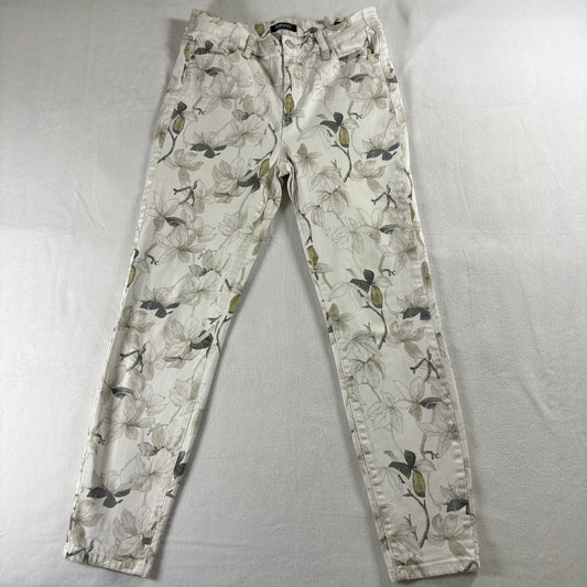 Buffalo Jeans Womens 6x28 Floral Skinny High Rise Stretch Y2K Pants Chic Fit Now
