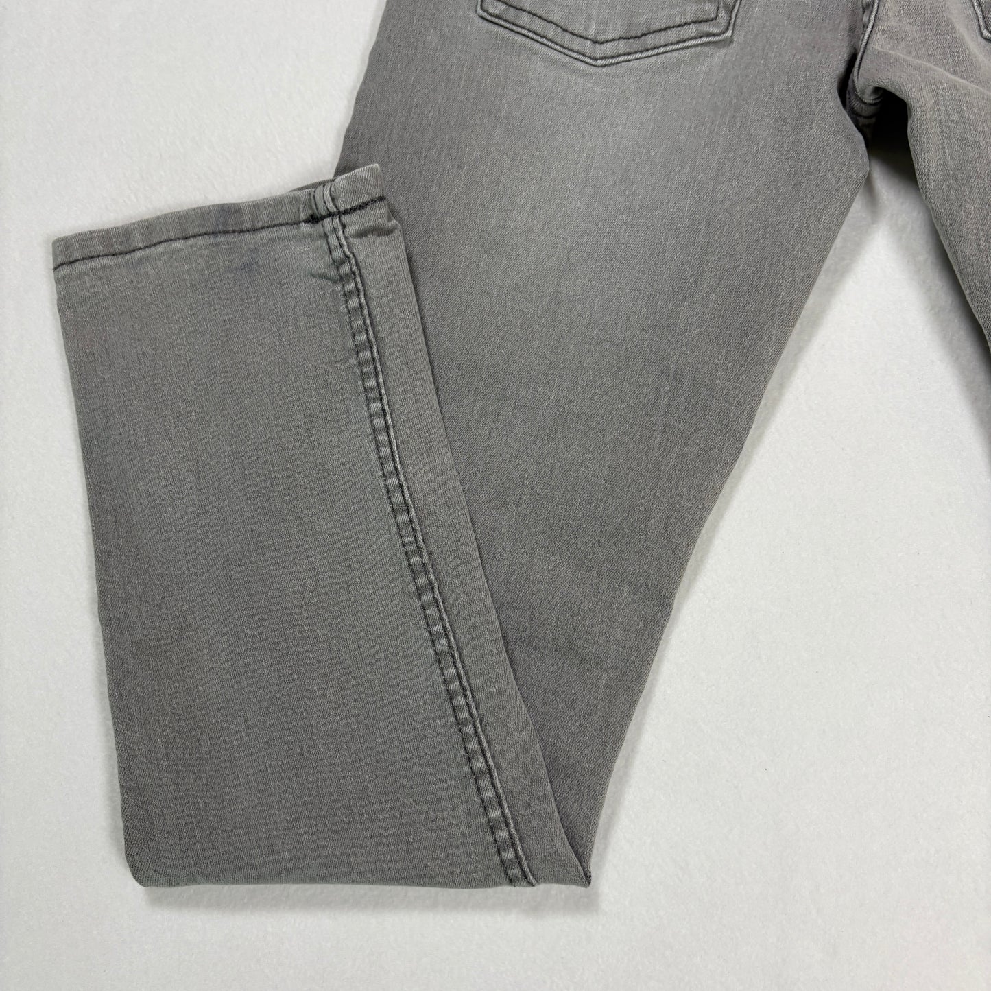 Tommy Hilfiger Jeans Women’s Size 12 Gray Straight Leg Mid Rise Denim Casual