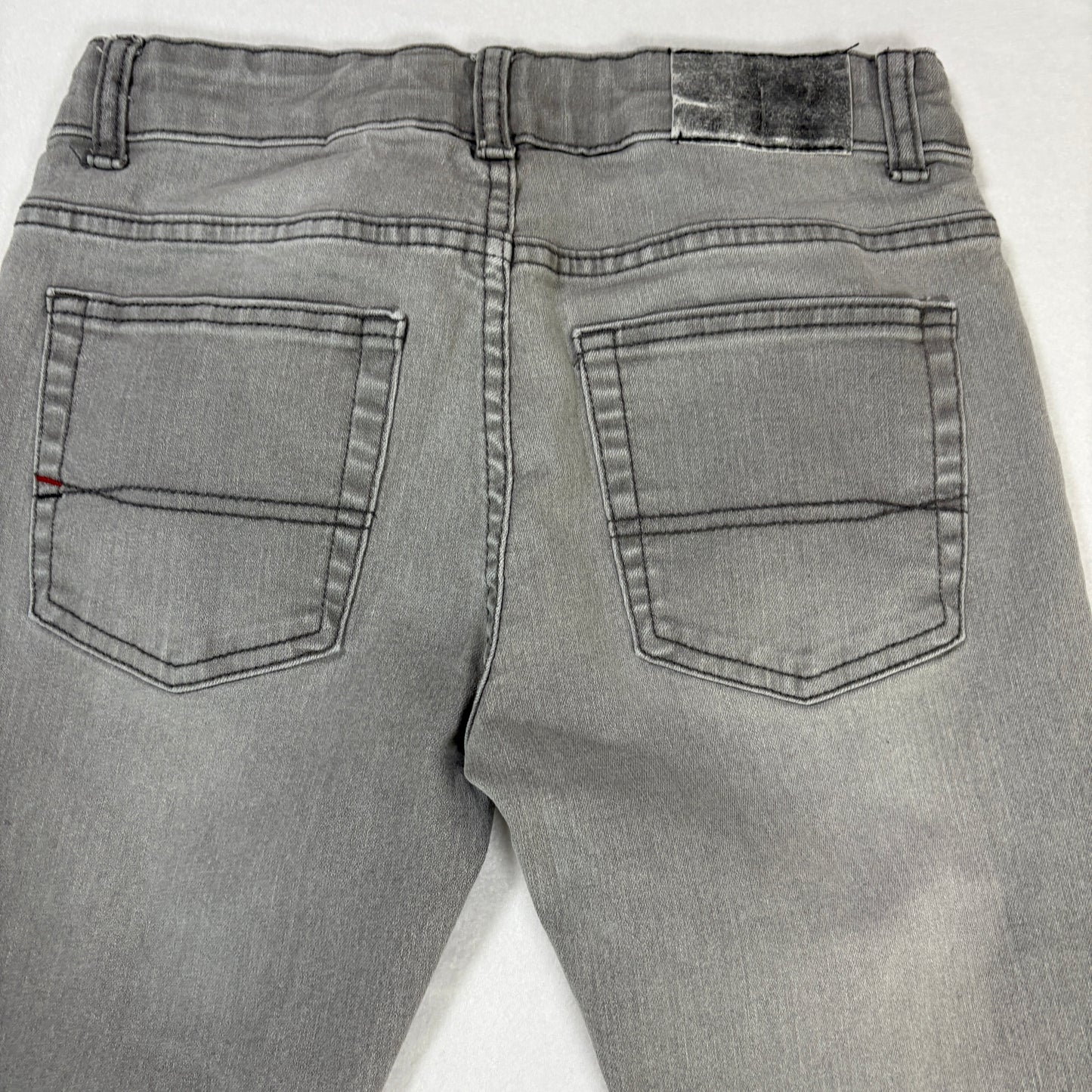 Tommy Hilfiger Jeans Women’s Size 12 Gray Straight Leg Mid Rise Denim Casual