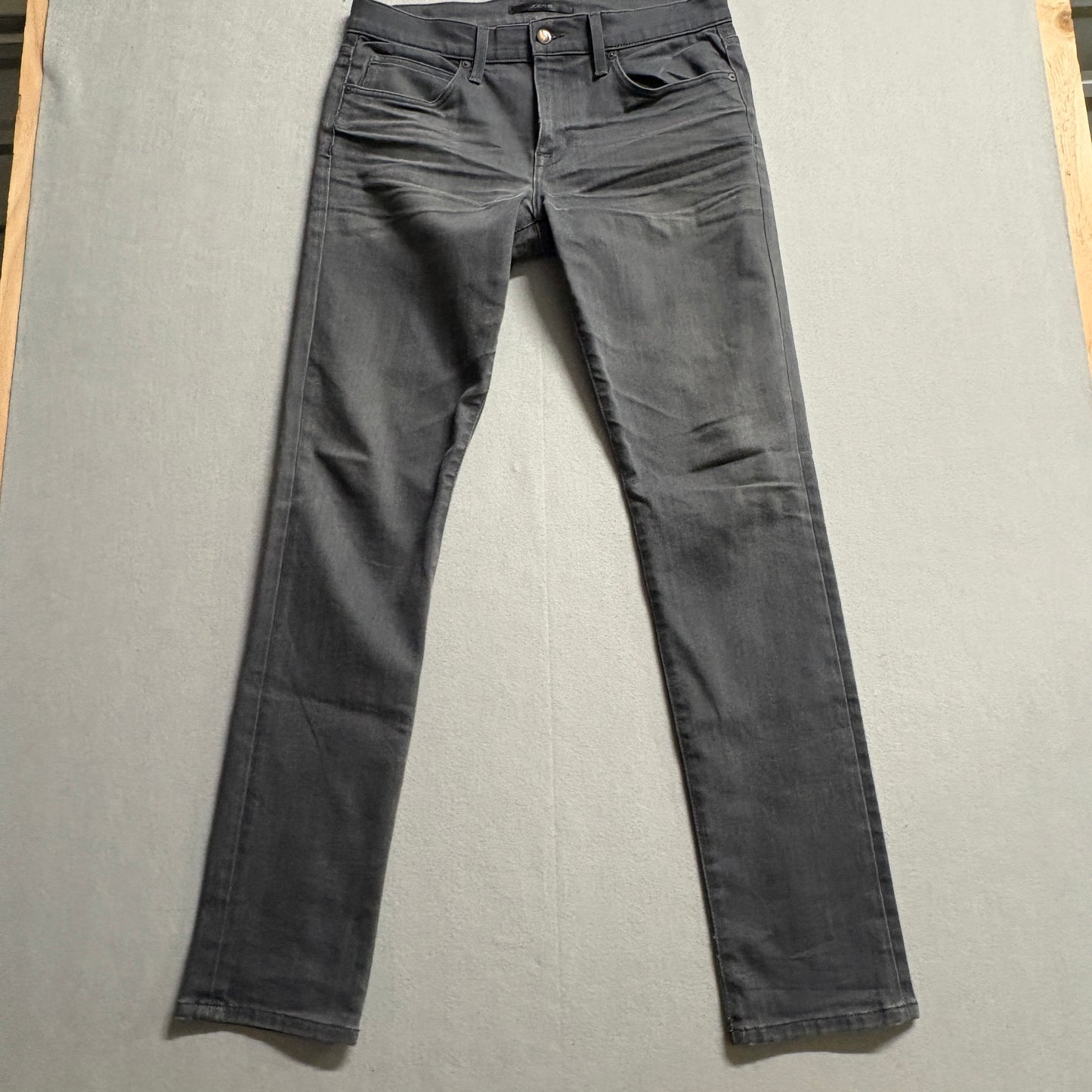 Joe's Jeans Slim Fit Jeans Mens W32 Fits Like 35x34 Gray Stretch Designer
