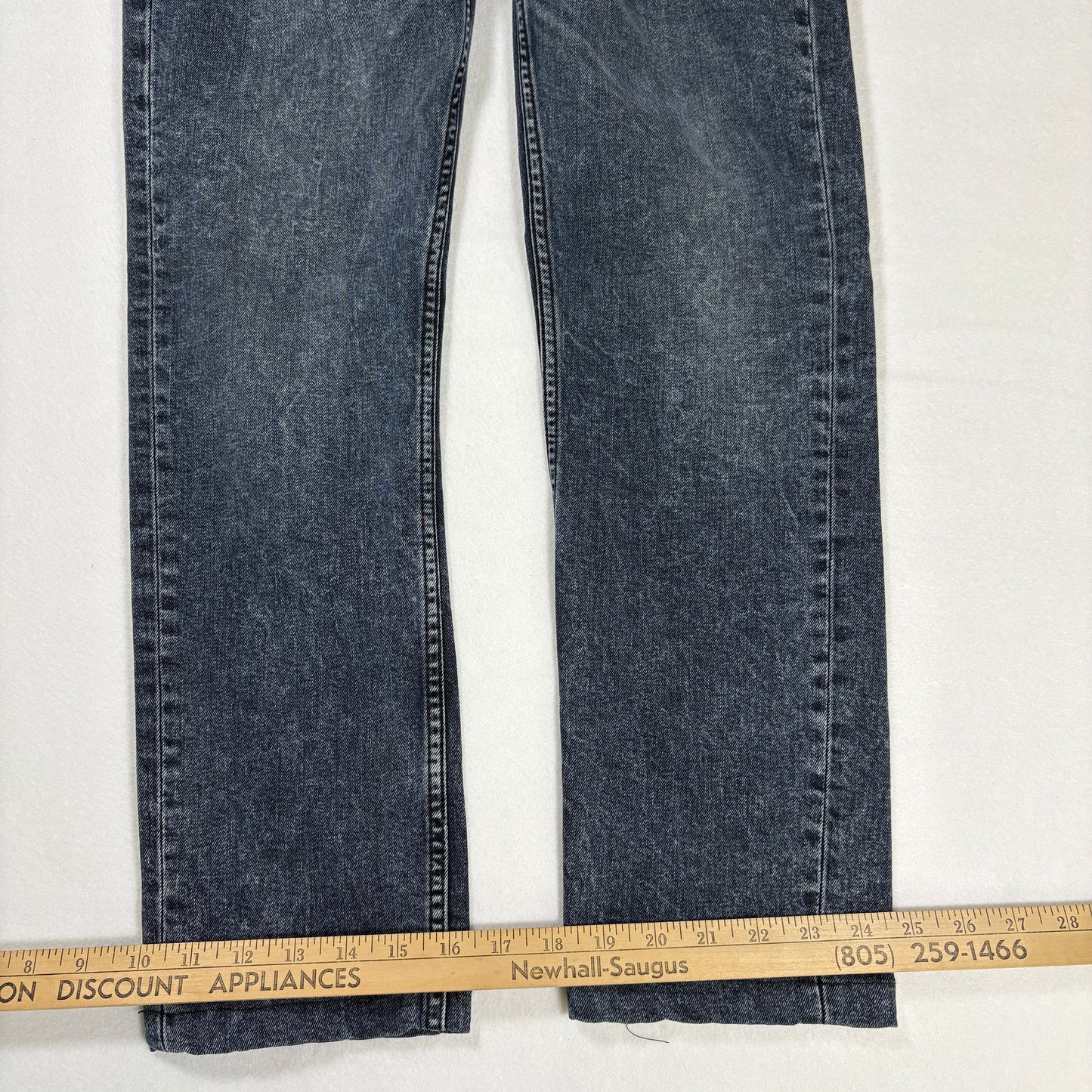 H&M Jeans Men’s 31x30 Slim Fit Gray Wash Stretch Denim Straight Leg Casual