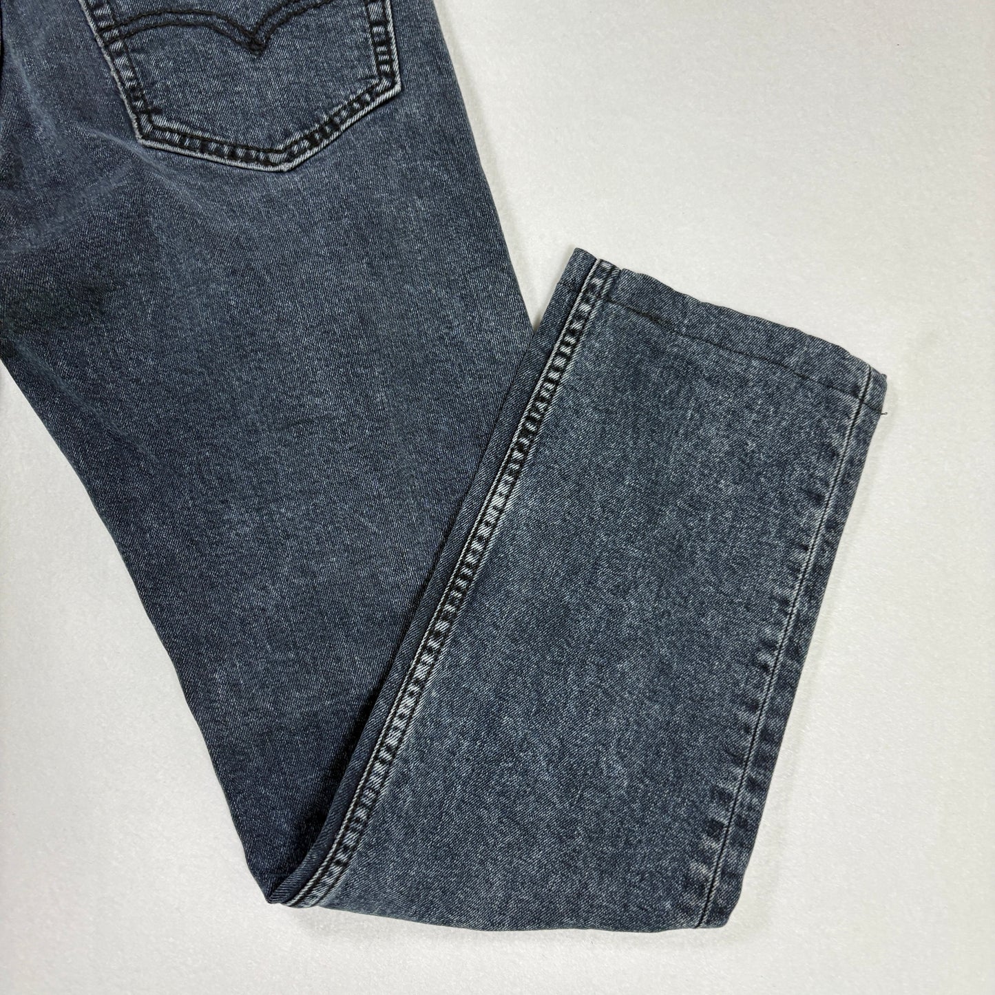 H&M Jeans Men’s 31x30 Slim Fit Gray Wash Stretch Denim Straight Leg Casual