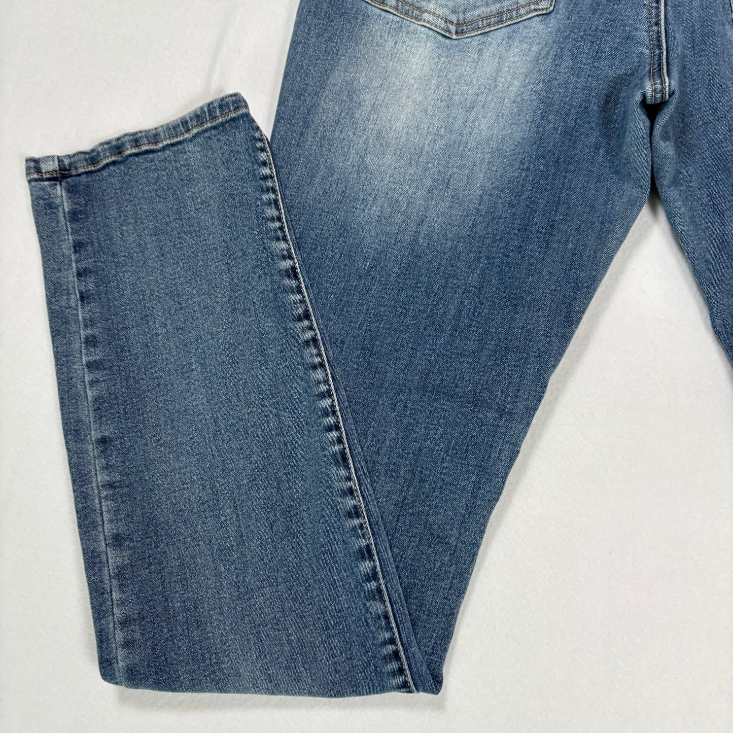 Guess Jeans Women’s Distressed Skinny Medium Rise Stretch Blue Denim Size 31