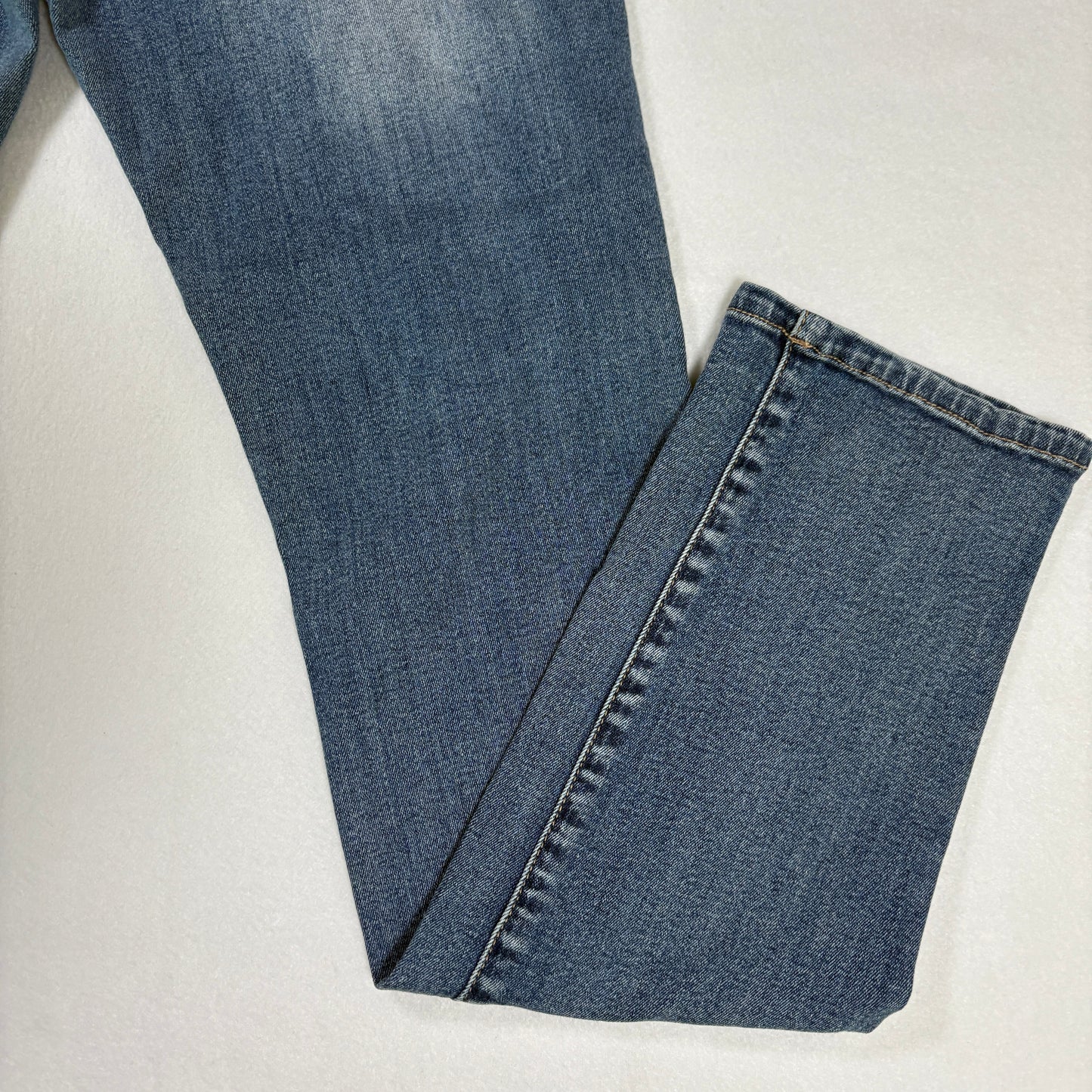 Guess Jeans Women’s Distressed Skinny Medium Rise Stretch Blue Denim Size 31