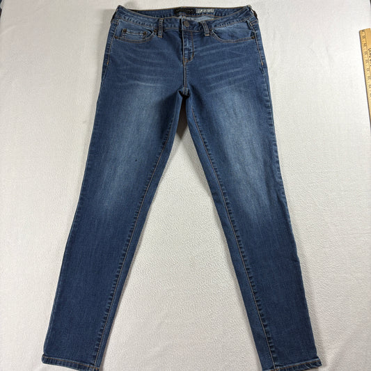Skinny Jegging Jeans Aeropostale Tag 10 Fits Like 30X28 Blue Stretch Denim Slim