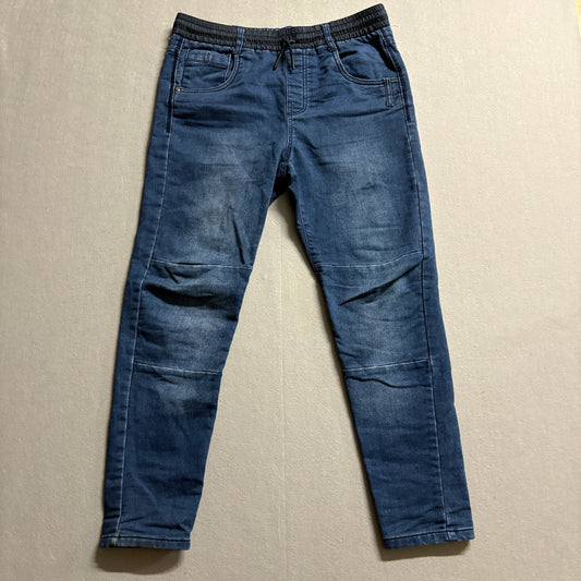 Zara Boys Jogger Jeans Size 13 14 Fits Like 32x27 Stretch Denim Pull On