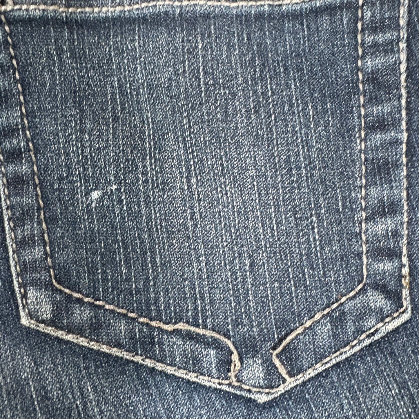 Candie’s Jeans Junior 7 Dark Wash Bootcut Stretch Denim Distressed Casual