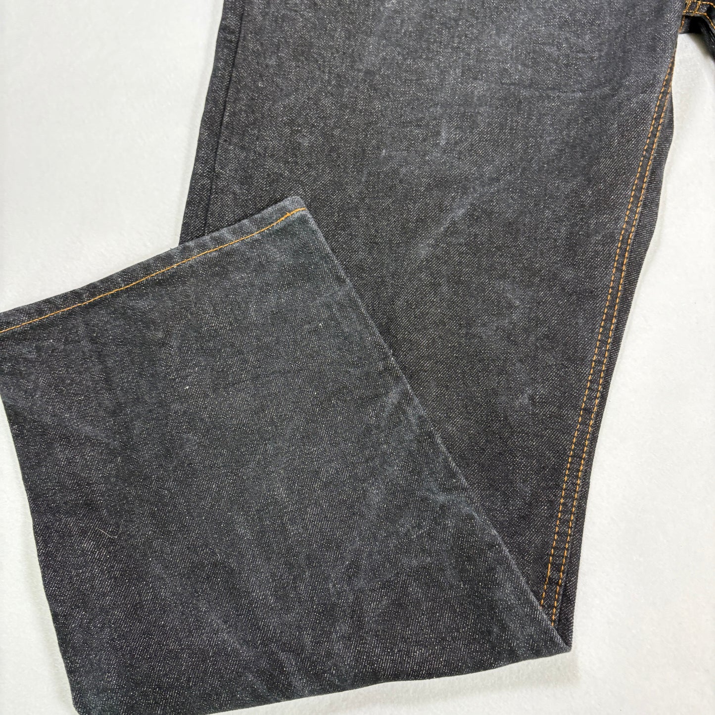 Levi’s 501 Jeans 42x30 Button Fly Original Fit Dark Wash Straight Leg Denim