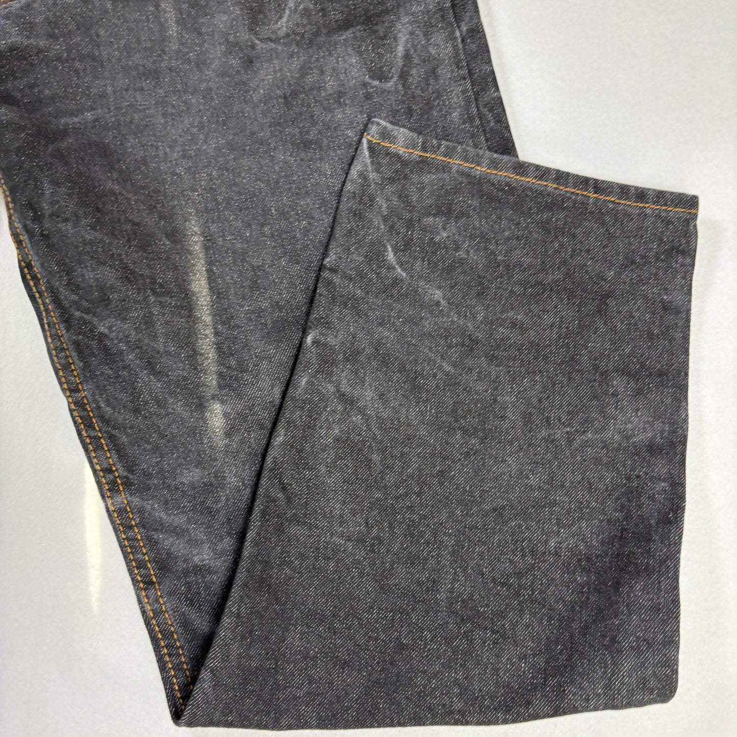 Levi’s 501 Jeans 42x30 Button Fly Original Fit Dark Wash Straight Leg Denim