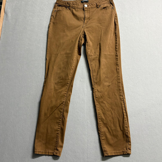 Buffalo David Bitton Stretch Skinny Jeans Womens 10/30 Fits Like 31x29 Tan