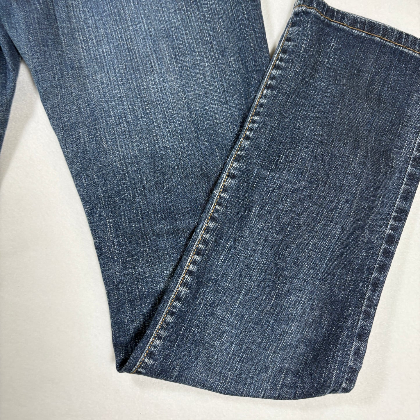 Rockstter Jeans Men’s 42 Blue Distressed Straight Leg Denim Casual Faded