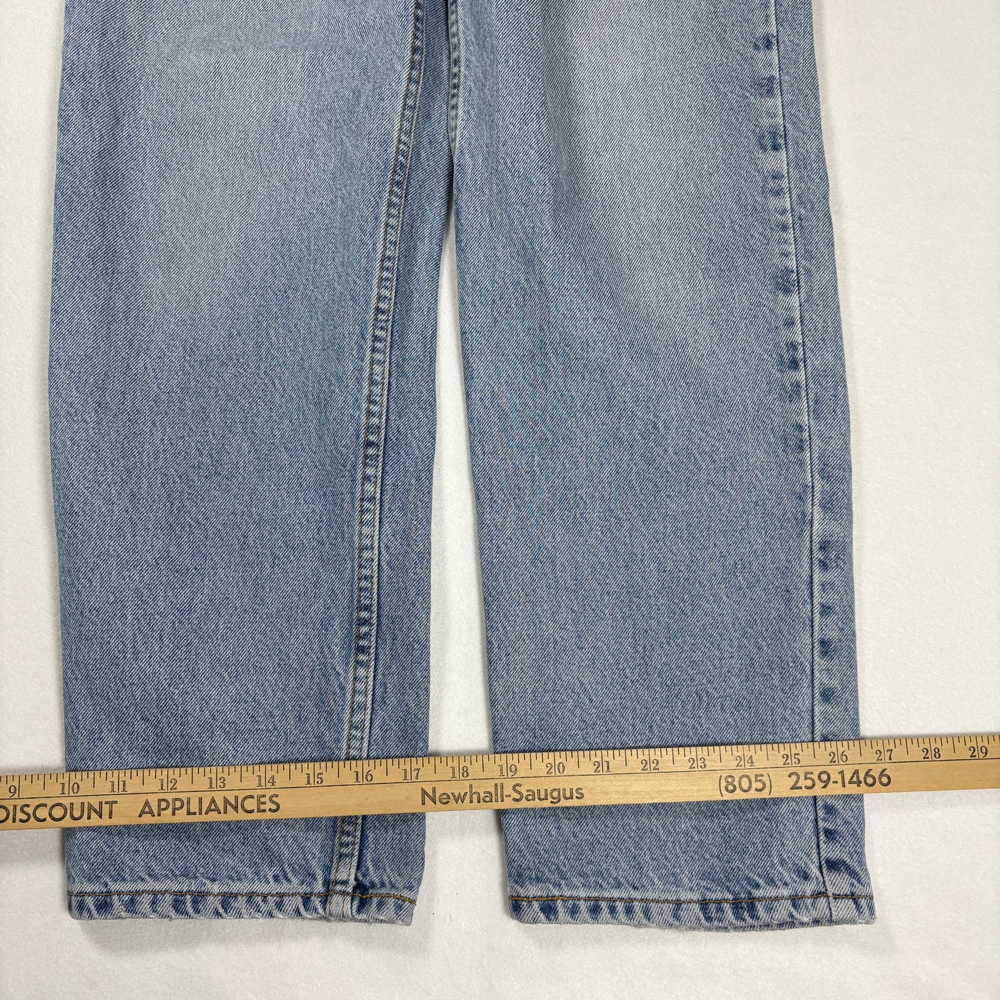 Levi’s 550 Jeans 32x30 Light Wash Relaxed Fit Tapered Leg Denim Vintage USA