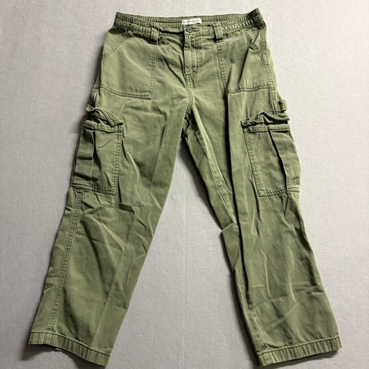 Aeropostale Cargo Pants Womens Medium Fits Like 32x24 Olive Utility Y2K