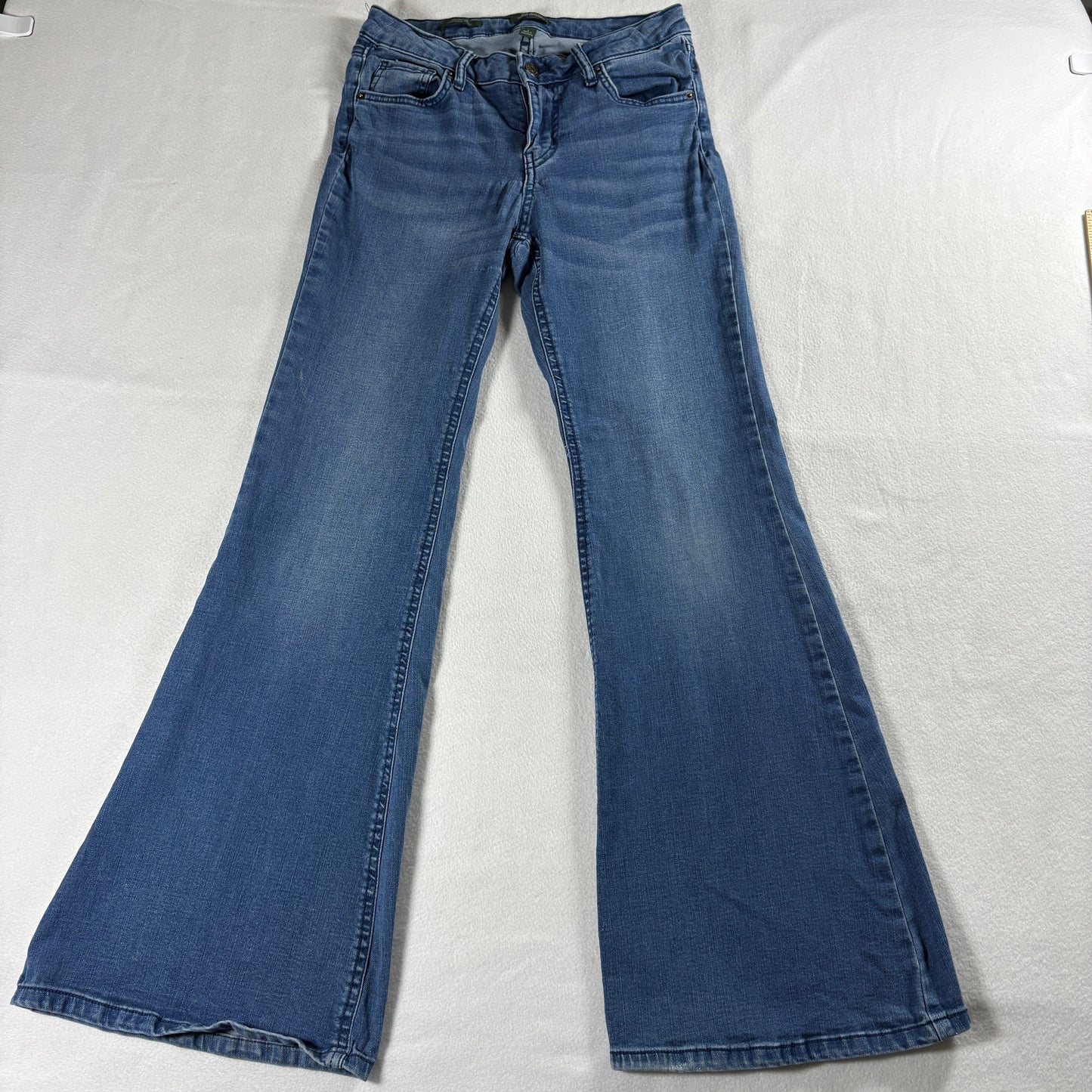 Wild Fable Womens High Rise Flare Jeans Medium Wash Y2K Retro Streetwear Denim