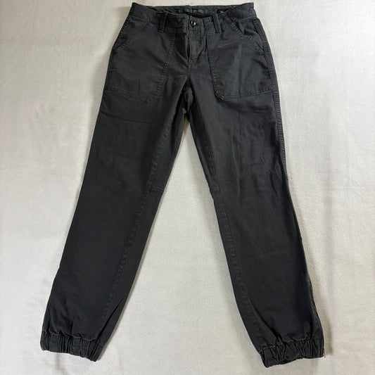 Jogger Pants Utility Workwear Streetwear Banana Republic 0 Fits Like 27X26 Gray