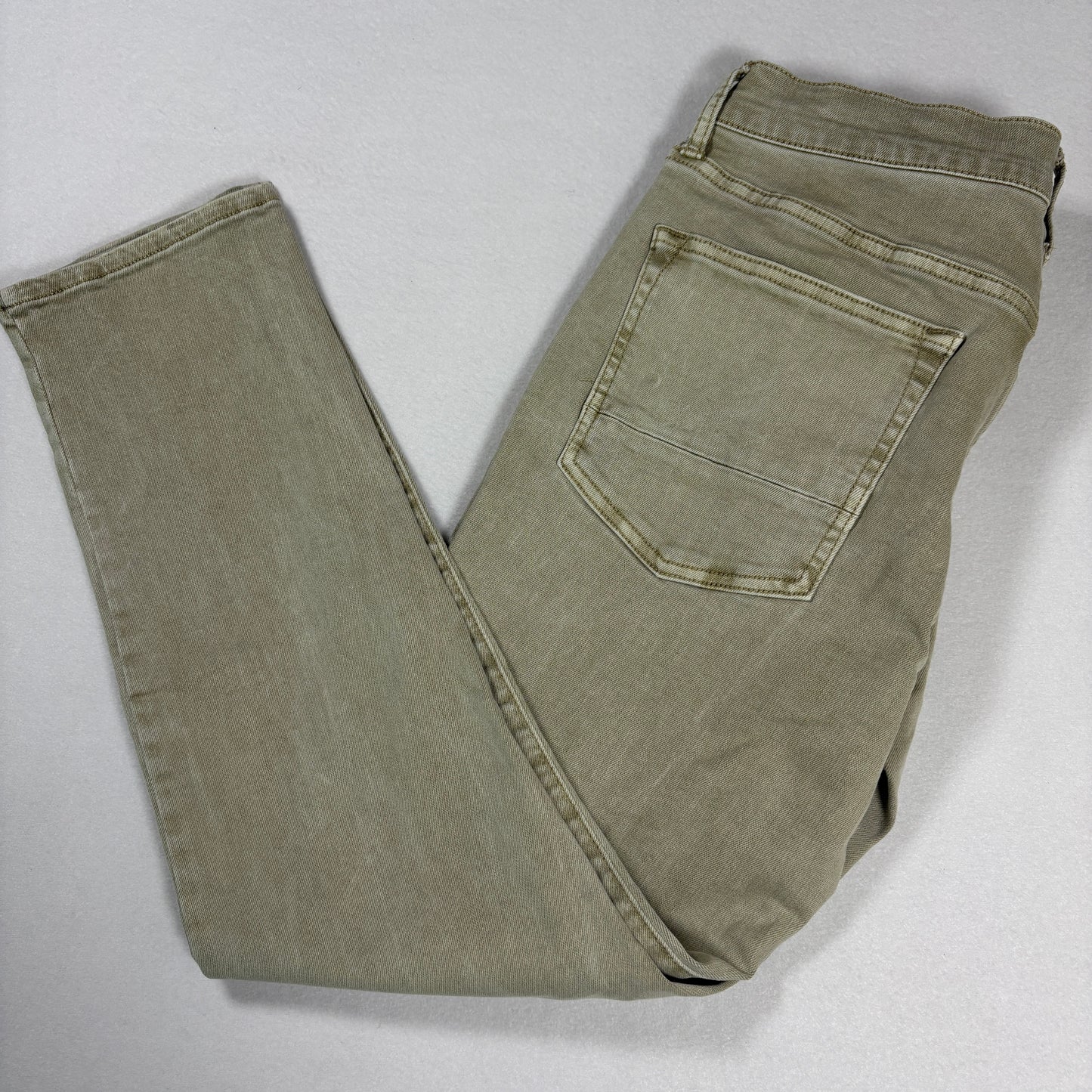 Arizona mens Slim Jeans 32x29 Tan Advanced Flex 360 Stretch Denim Y2K Casual