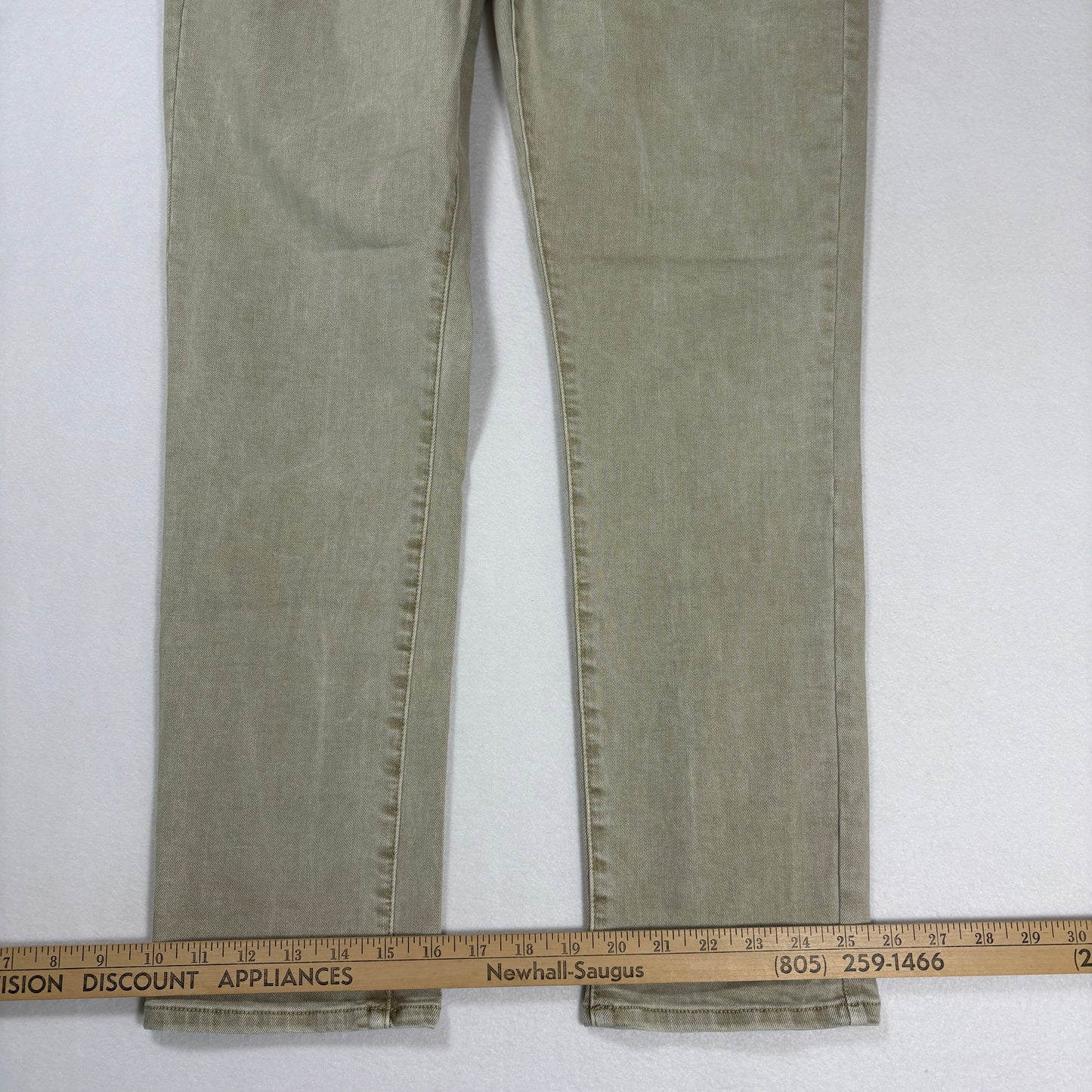 Arizona mens Slim Jeans 32x29 Tan Advanced Flex 360 Stretch Denim Y2K Casual