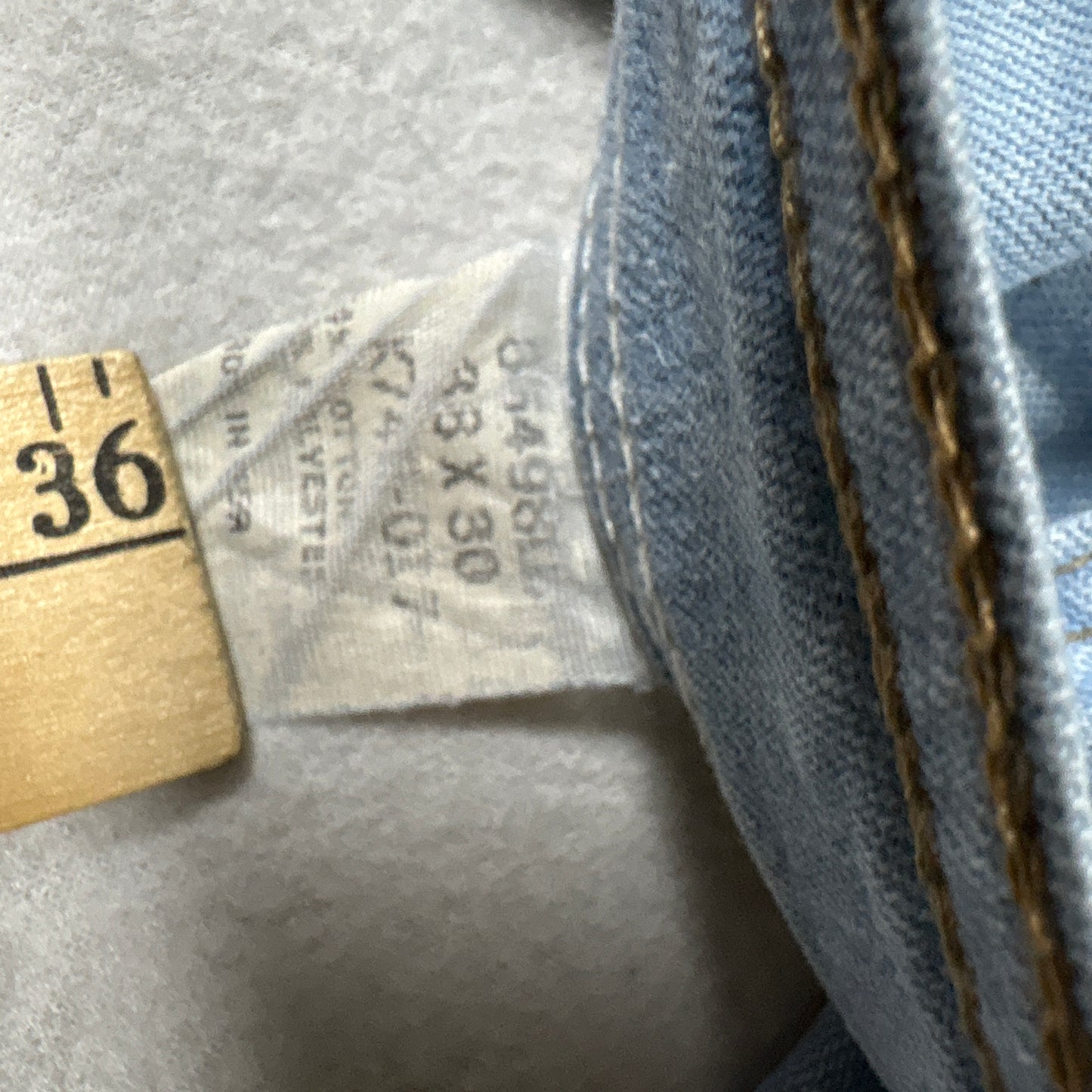 Wrangler Mens Jeans 38x30 Light Blue Vintage Y2K Baggy 90s Grunge Denim