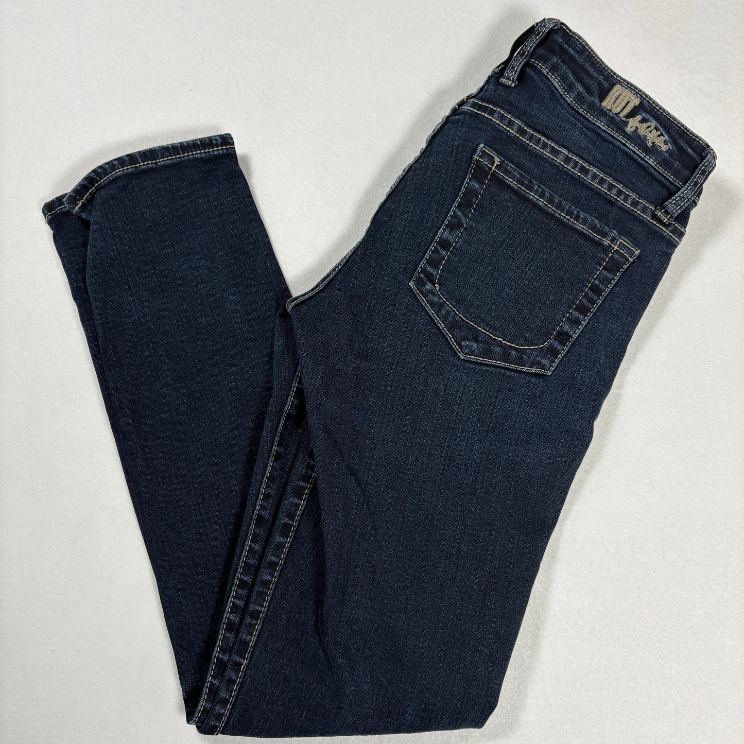 Kut From The Kloth Womens Jeans Size 4 Diana Skinny Dark Wash Stretch Denim