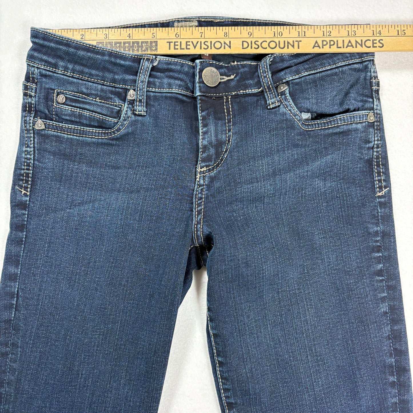 Kut From The Kloth Womens Jeans Size 4 Diana Skinny Dark Wash Stretch Denim