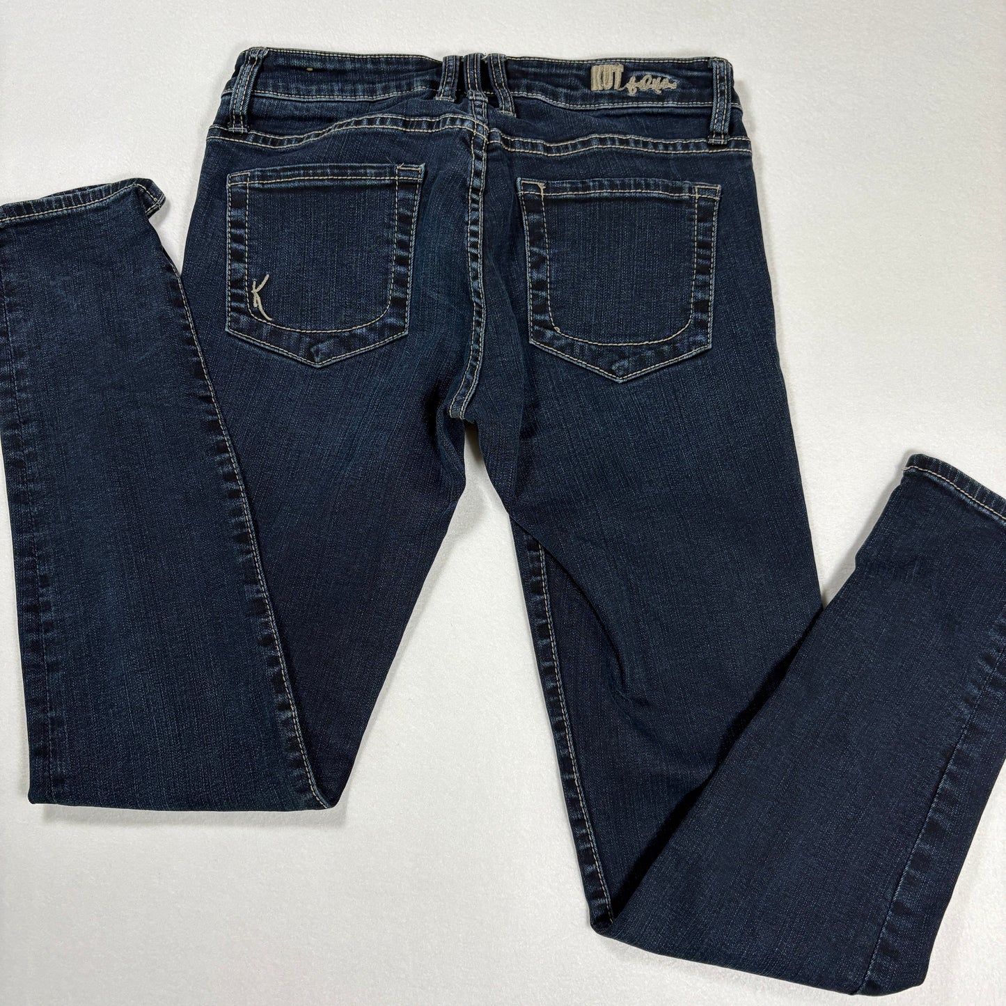 Kut From The Kloth Womens Jeans Size 4 Diana Skinny Dark Wash Stretch Denim