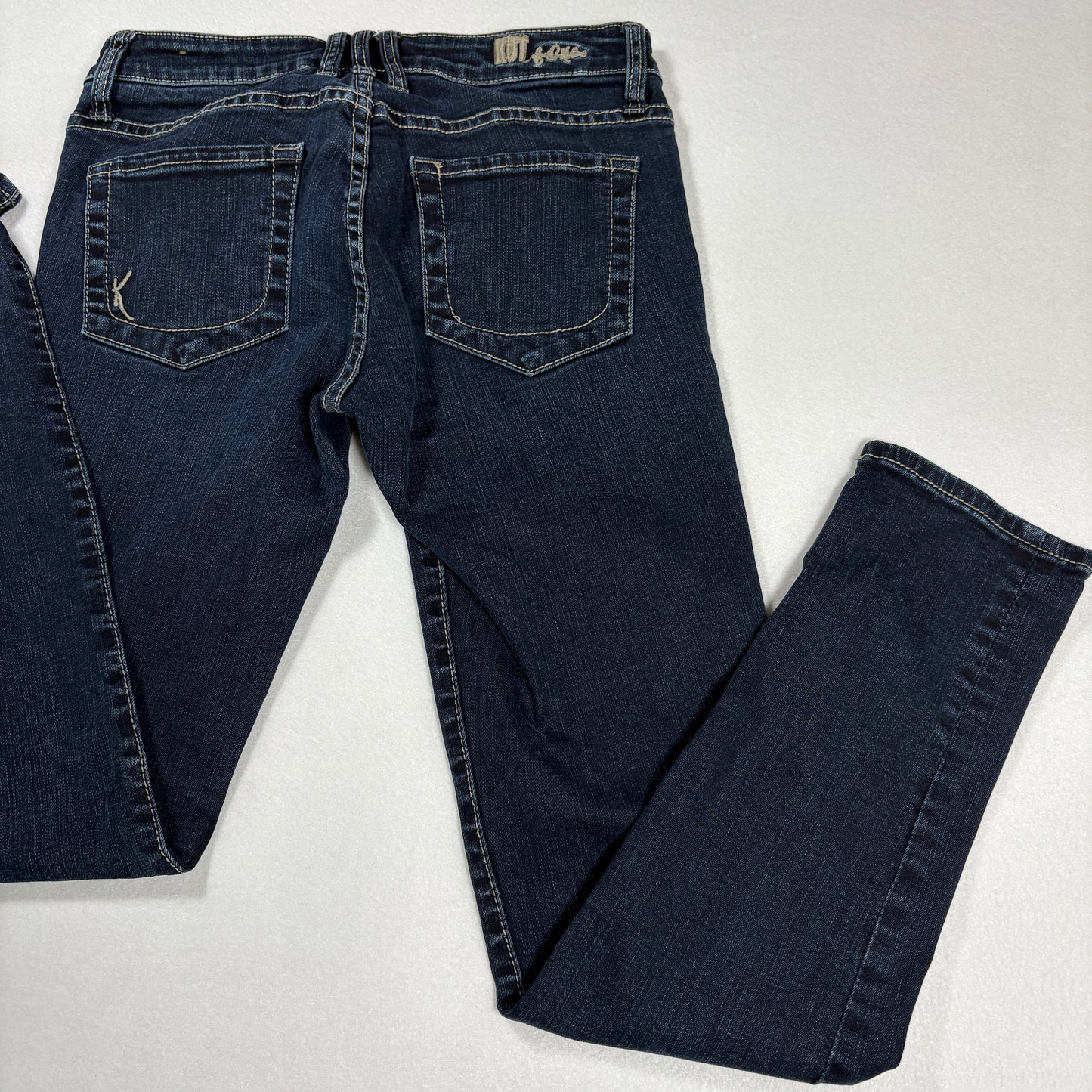 Kut From The Kloth Womens Jeans Size 4 Diana Skinny Dark Wash Stretch Denim