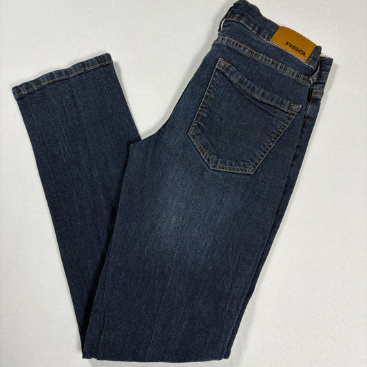 RSQ Womens Jeans Size 16 Super Skinny Dark Wash Stretch Denim Y2K Vintage Look