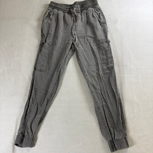 Cargo Jogger Pants Utility Streetwear Gray Aerie Tag S Fits 26X26 Elastic Hem