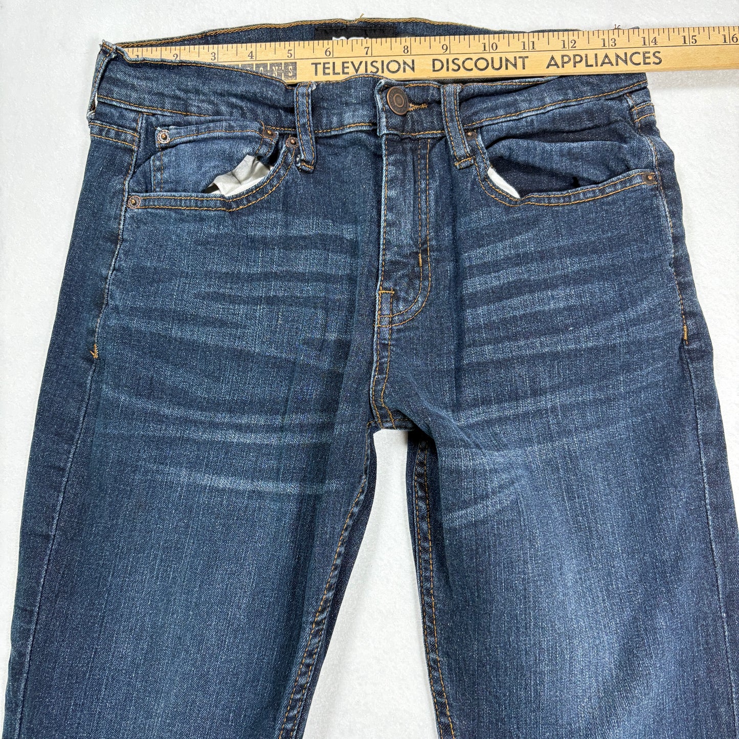 RSQ Womens Jeans Size 16 Super Skinny Dark Wash Stretch Denim Y2K Vintage Look