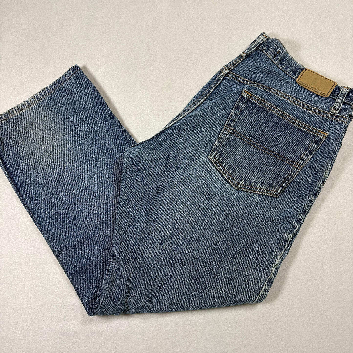 Urban Up Mens Jeans 36x30 Distressed Light Wash Denim Grunge Y2K Vintage 90s