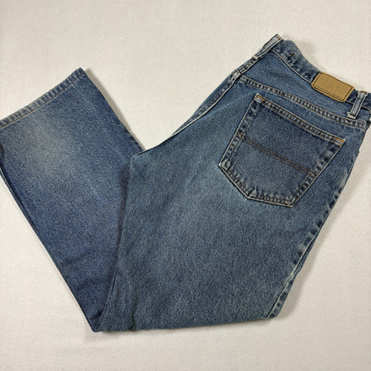 Urban Up Mens Jeans 36x30 Distressed Light Wash Denim Grunge Y2K Vintage 90s