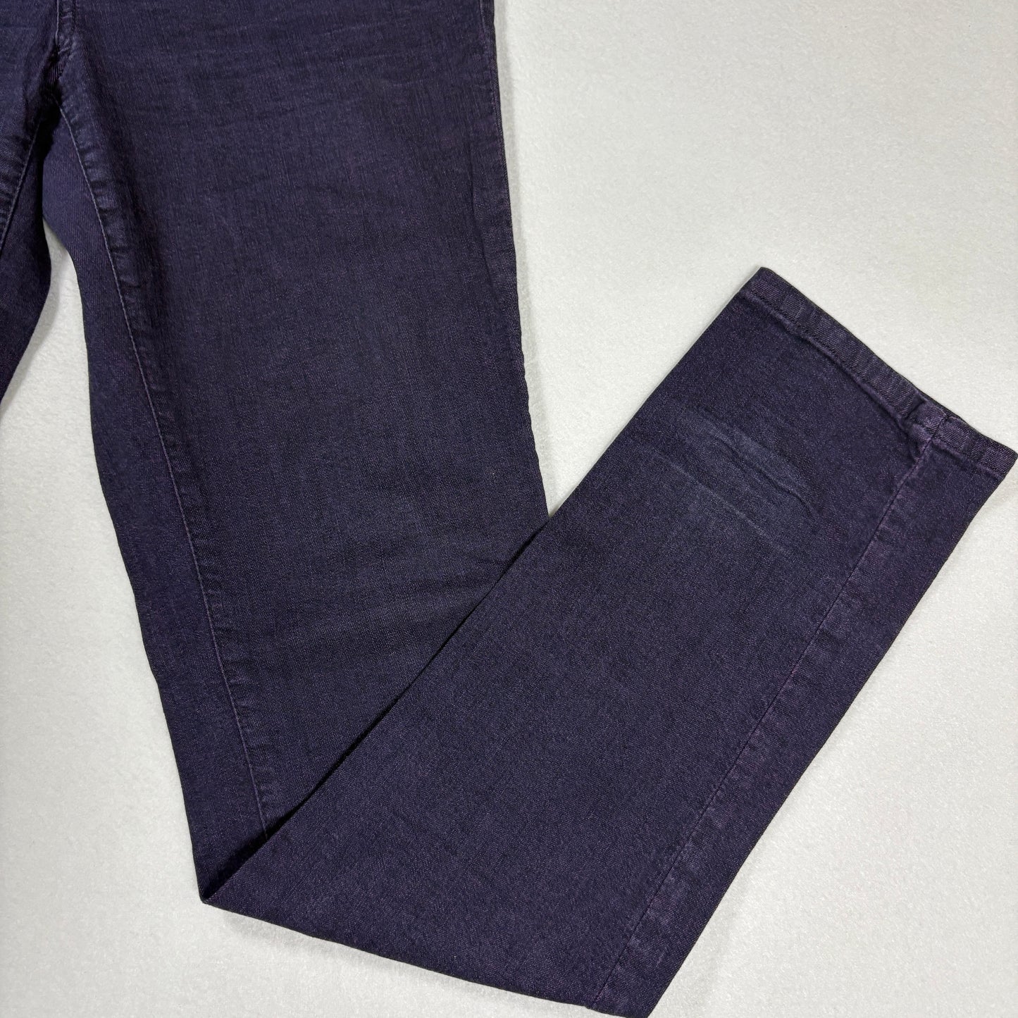 Candies Womens Jeans Size 7 Purple Skinny Stretch Denim Y2K 90s Vintage Grunge