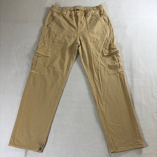 Cargo Workwear Utility Pants American Eagle Khaki 8 Short Fits 30X27 Stretch