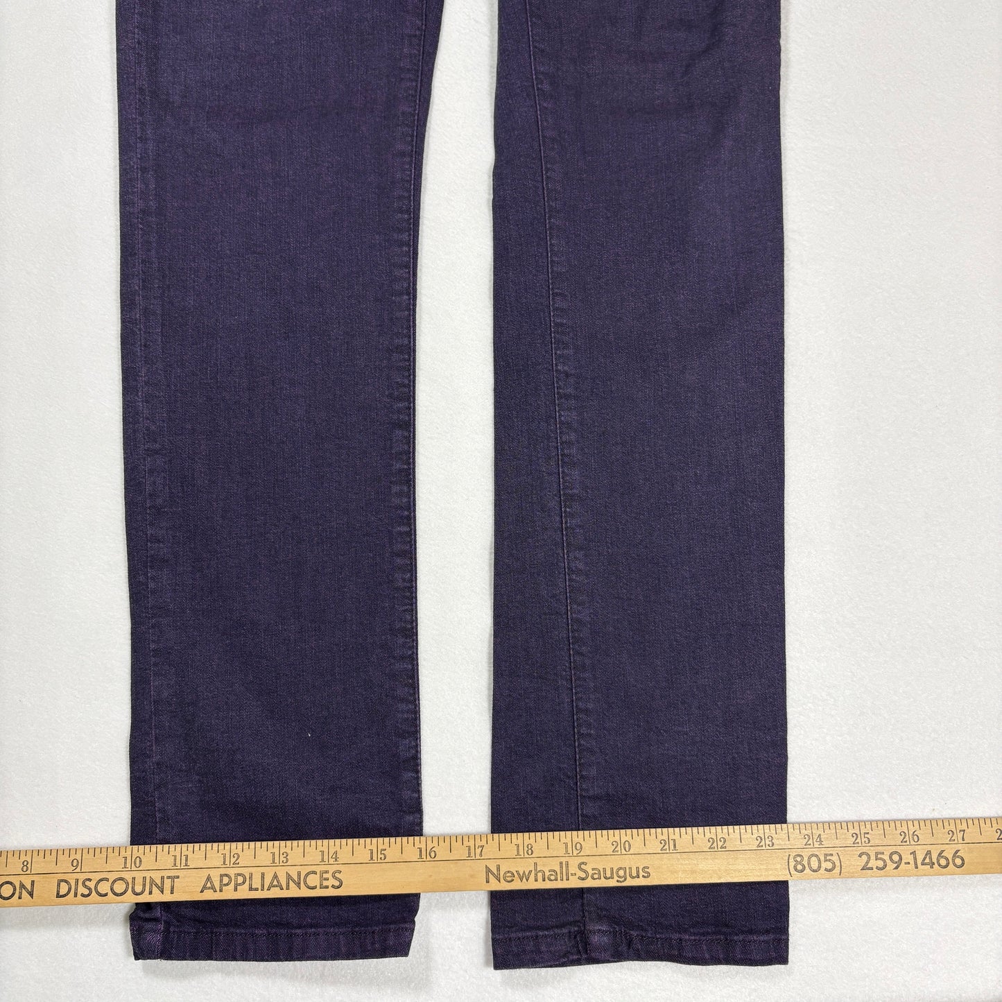 Candies Womens Jeans Size 7 Purple Skinny Stretch Denim Y2K 90s Vintage Grunge