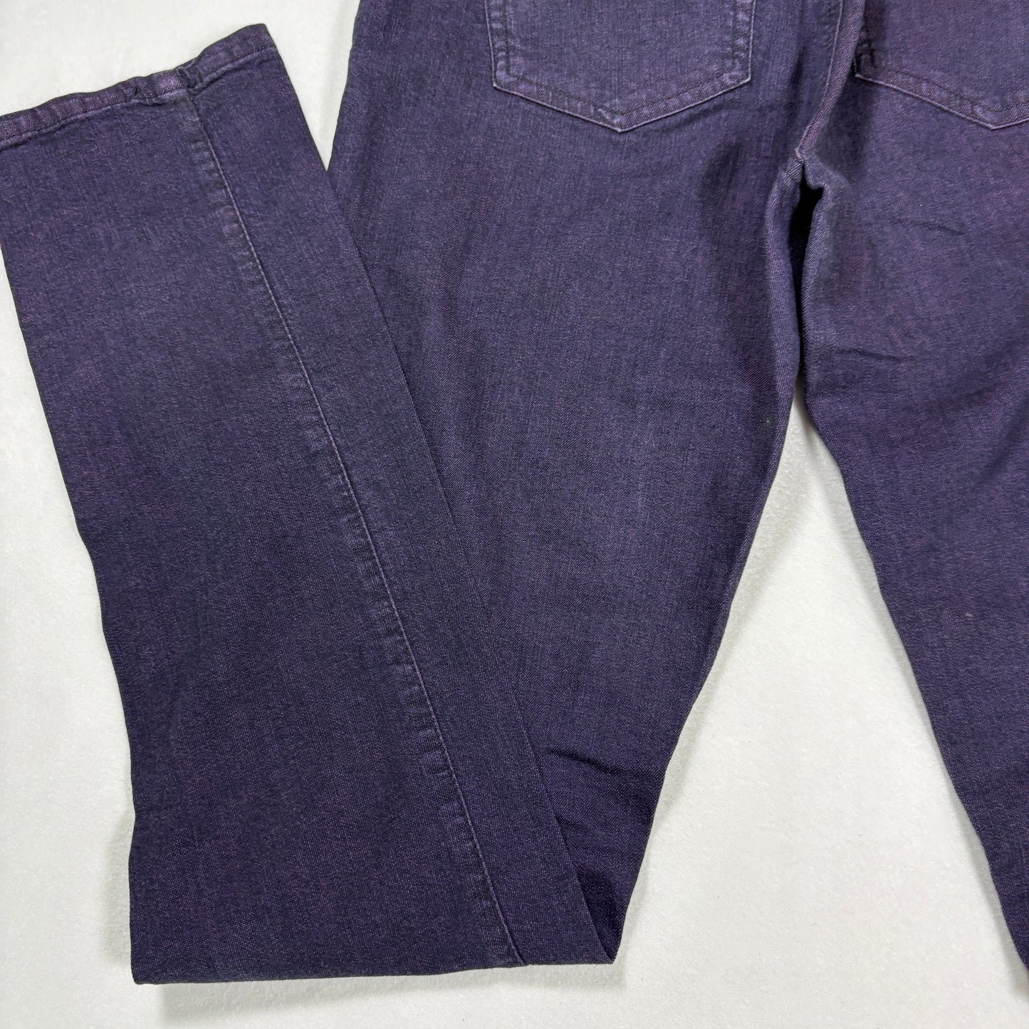 Candies Womens Jeans Size 7 Purple Skinny Stretch Denim Y2K 90s Vintage Grunge