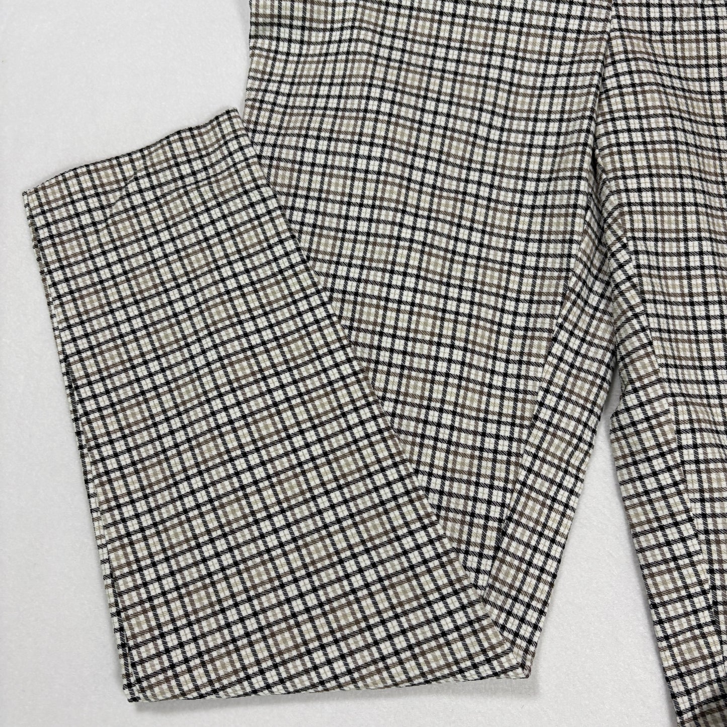 Soho Apparel Womens Pants Size M Plaid Skinny Stretch Pull On NWT $48 MSRP