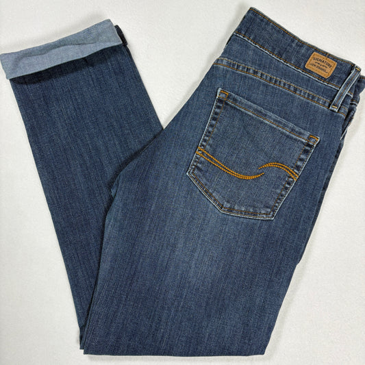 Levis Signature Womens Jeans Size 6 W28 Straight Leg Blue Denim Classic Vintage