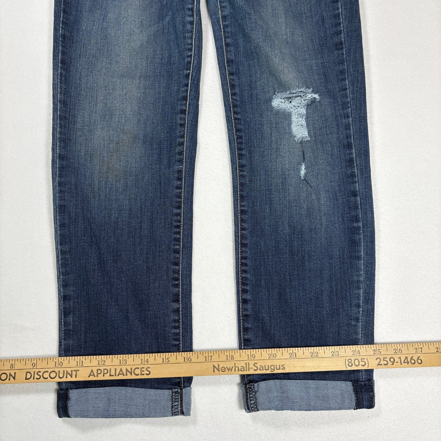 Levis Signature Womens Jeans Size 6 W28 Straight Leg Blue Denim Classic Vintage