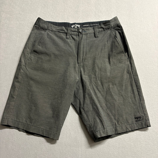 Billabong Crossfire Submersible Shorts Mens 32 Fits Like 32 Gray Hybrid Surf