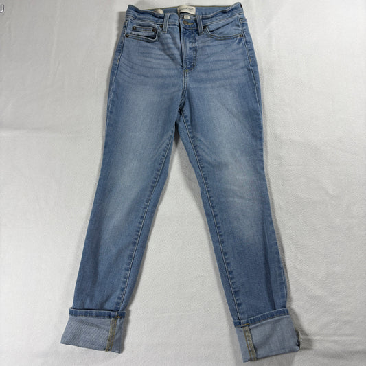 Universal Thread Womens 6R High Rise Skinny Medium Wash Stretch Denim Jeans Blue