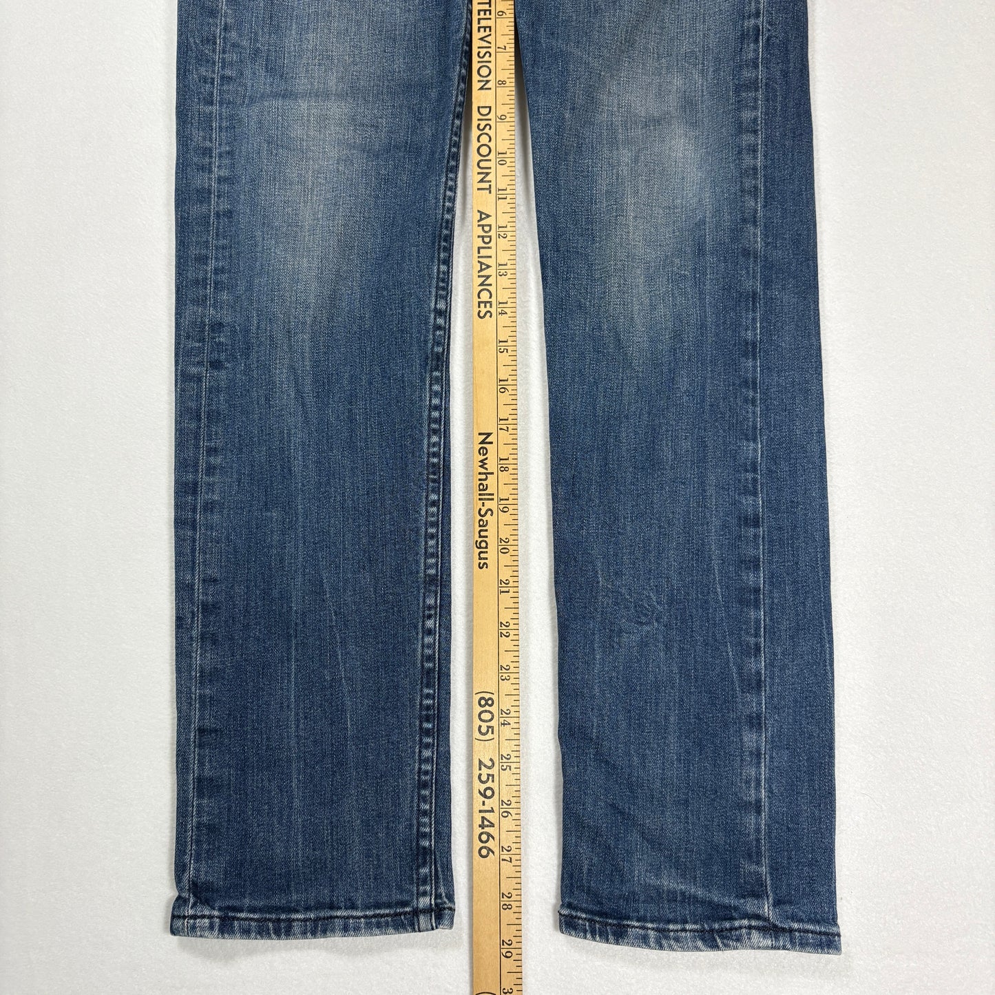 Rag & Bone Mens Jeans 29x30 Fit 2 Slim Blue Denim Stretch Y2K Vintage Classic