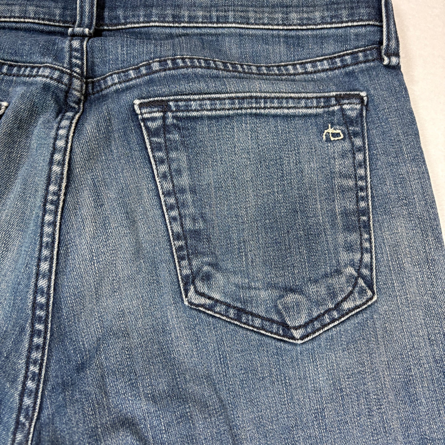 Rag & Bone Mens Jeans 29x30 Fit 2 Slim Blue Denim Stretch Y2K Vintage Classic