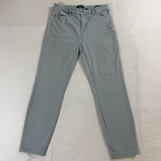 Skinny Ankle Stretch Jeans Buffalo David Bitton Tag 8 Fits Like 29X26 Gray Wash