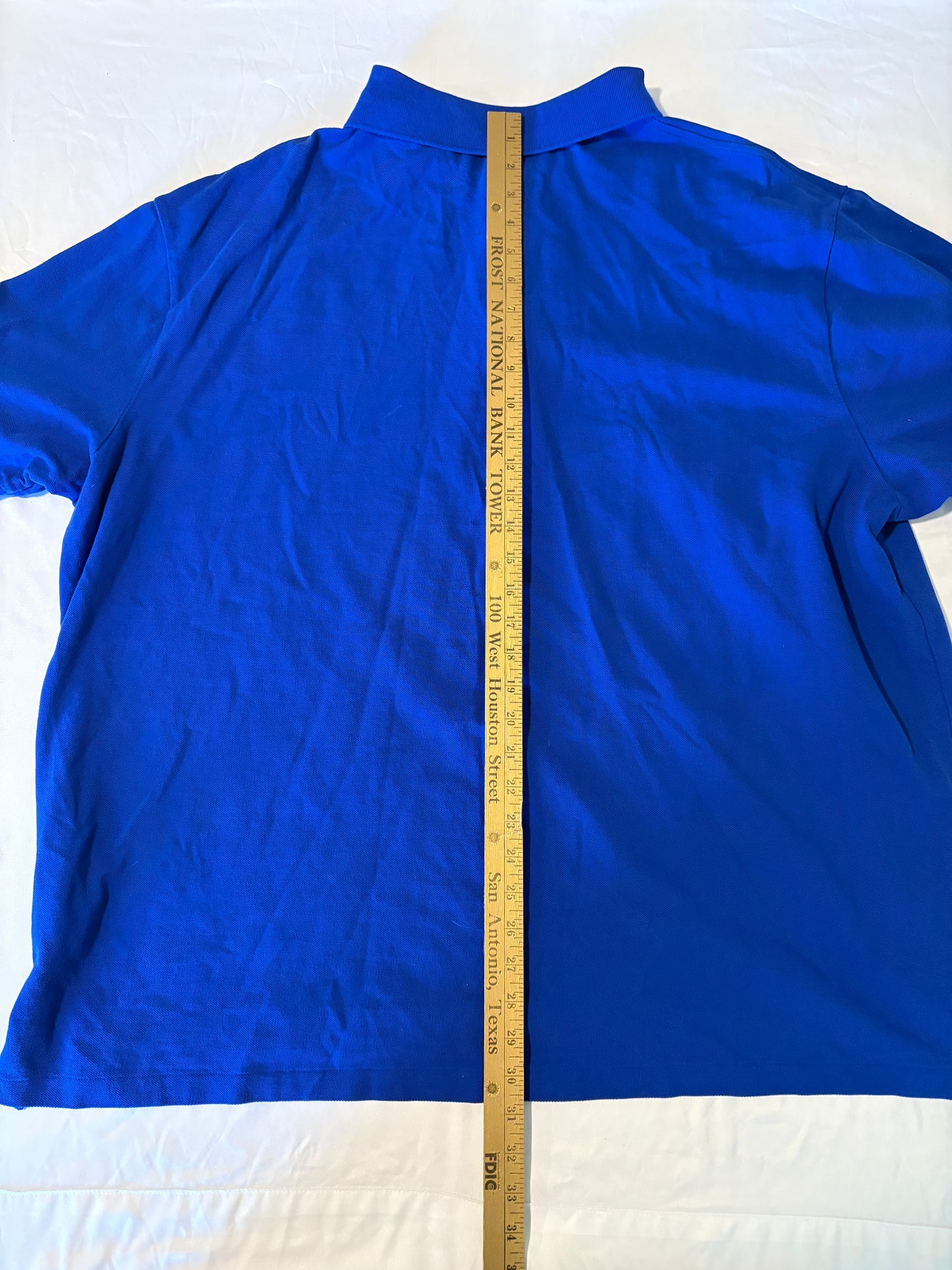 Polo Ralph Lauren Men's Polo Shirt 4XB 4XLT Blue Big Tall Pony Logo Short Sleeve